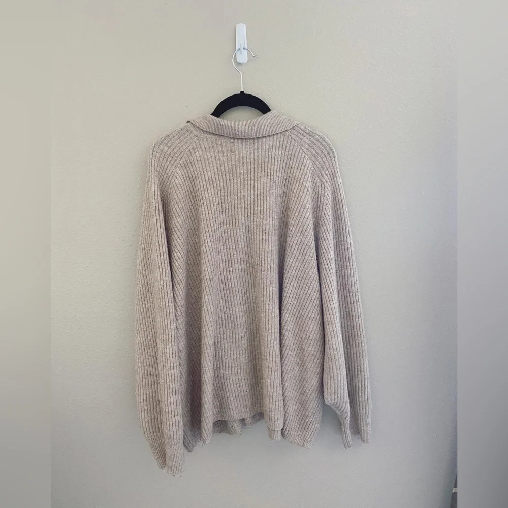 ASOS Curve Collared Henley Sweater - Picture 8 of 8